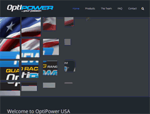Tablet Screenshot of optipowerbattery.com